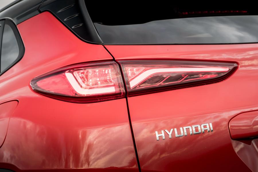 Детали экстерьера Hyundai Kona AWD (OS) 2017 года  (UK) (фото 14 из 40)